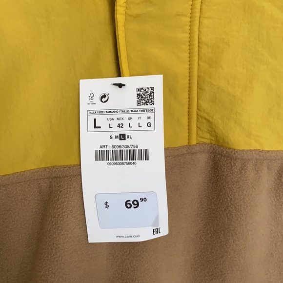 NEW🔥ZARA 1/4 ZIP PULLOVER - Picture 3 of 4